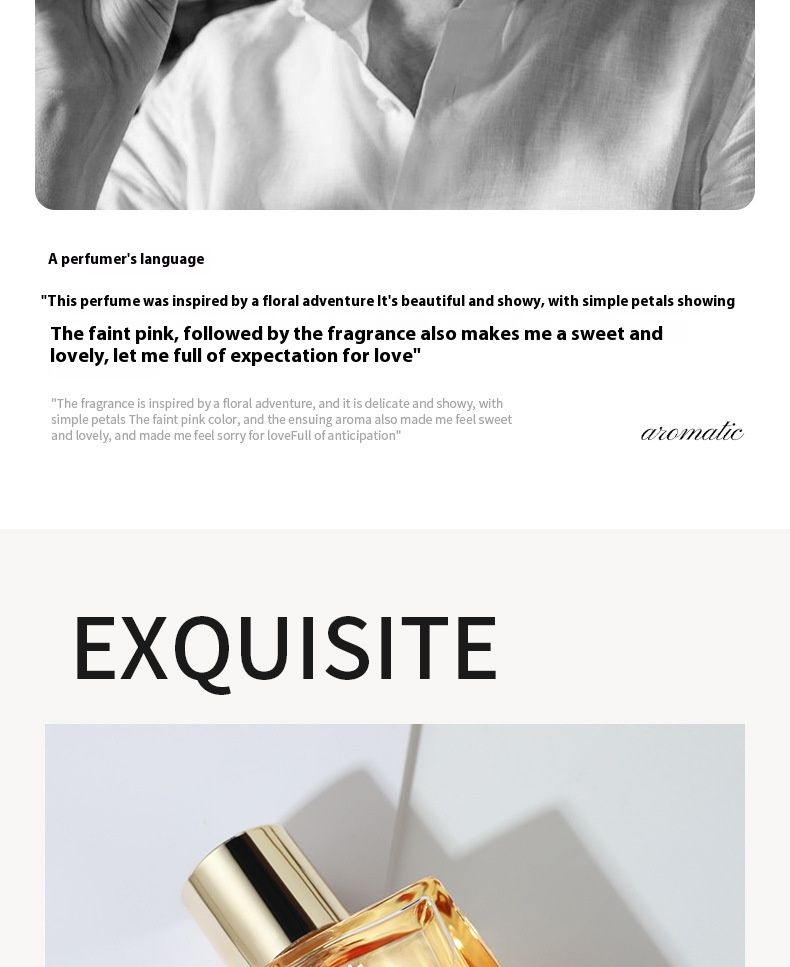 El fabricante vende directamente perfume masculino de miel, fragancia duradera, el mejor perfume del sudeste asiático para el comercio exterior._voghion.com