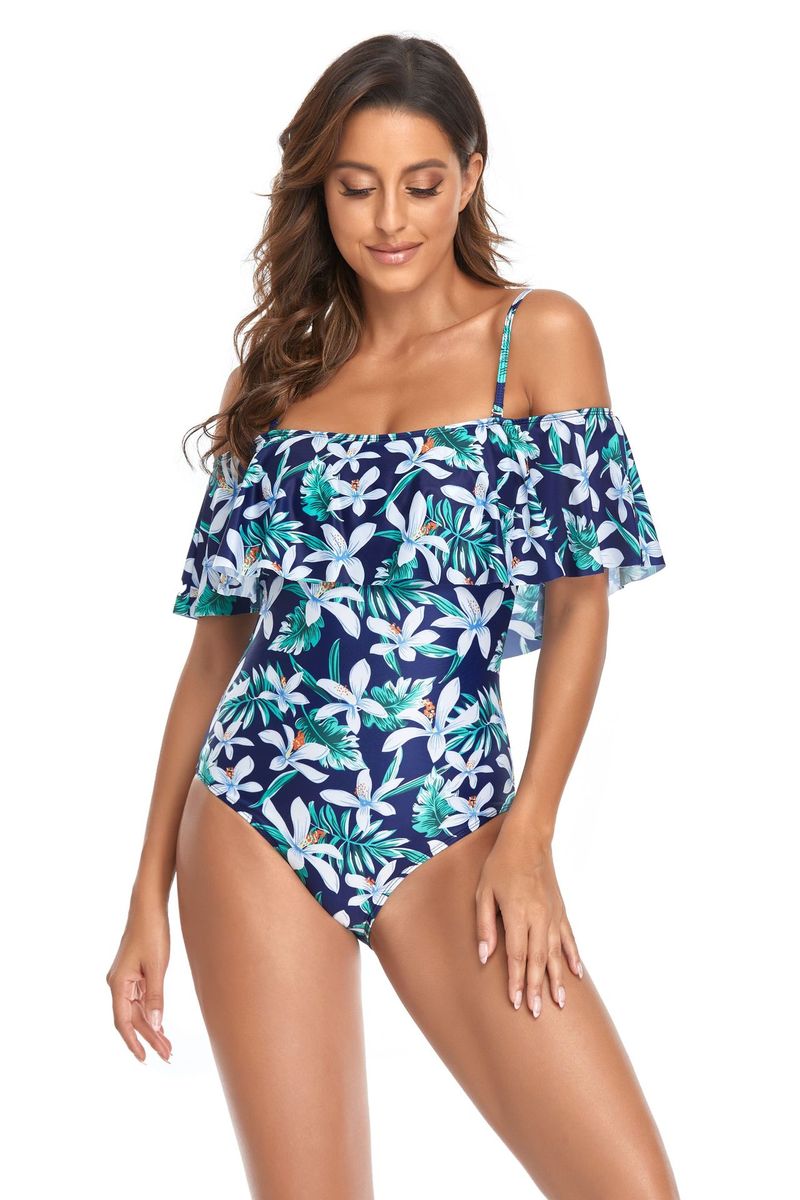 Maillots de bain une pièce conservateurs pour femmes, grande taille, multicolores, sexy_voghion.com