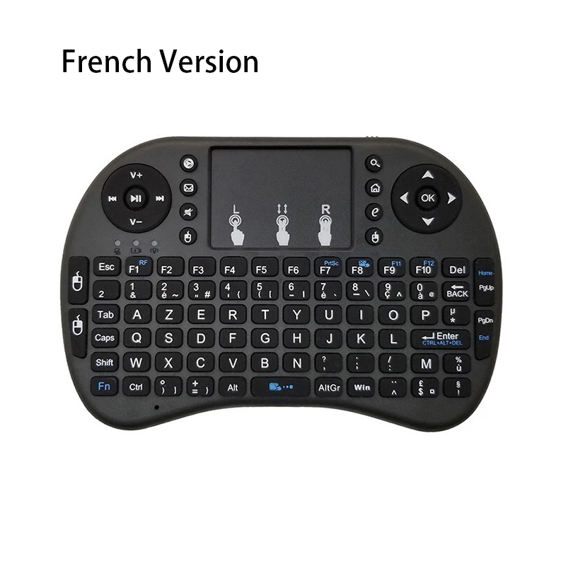 i8 Mini Ergonomik Kablosuz Bluetooth Uyumlu Klavye, Xbox 360 Tablet için Dokunmatik Yüzeyli_voghion.com