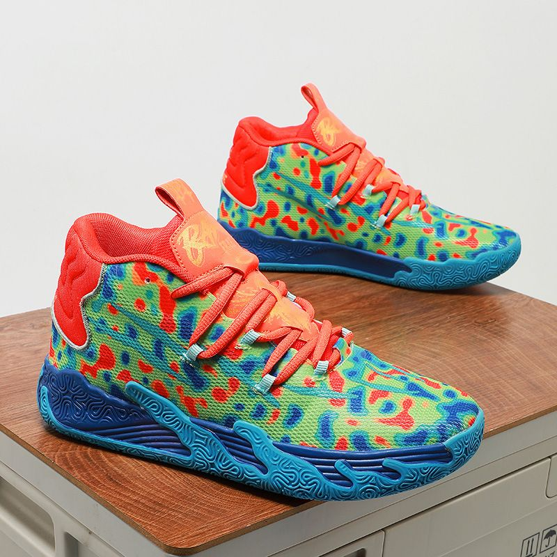 Three ball three generation purple Lamelo Ball MB.03 Men's shoes Women's low top shock absorption non-slip_voghion.com