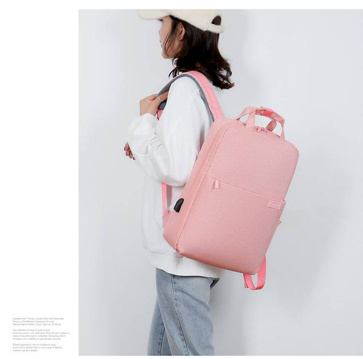 Women's Backpack Men's Business Smart Usb Computer Backpack Shoulder Travel Bag Backpack_voghion.com
