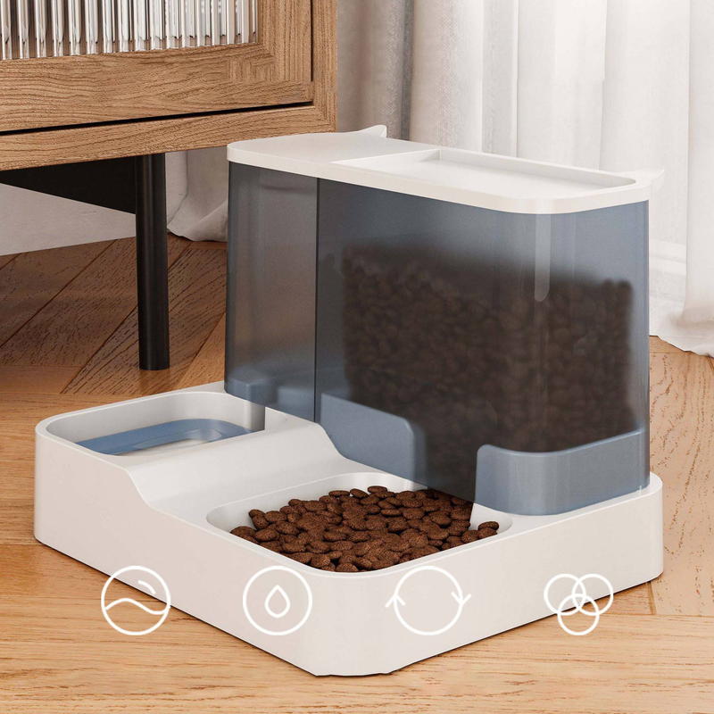 Cat Automaattinen syöttölaite Suurikapasiteettinen Cat Bowl Integroitu virtaava vesi ei kastele suuta juomaveteen Automaattinen vedensyöttölaite_voghion.com