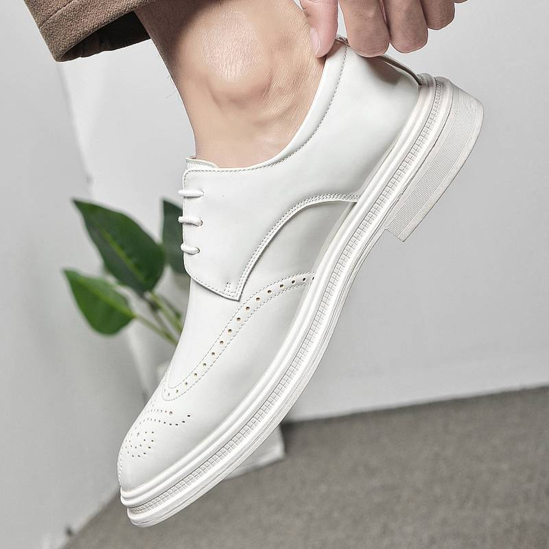 Men Shoes Mens Business Dress Retro Gentleman Formal Carved Brogue Formal Shoes Men High Quality Casual Shoes_voghion.com