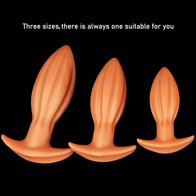 Plug anale enorme in silicone medico, dilatatore anale morbido, plug grande e sicuro, stimola la massa dell'ano_voghion.com