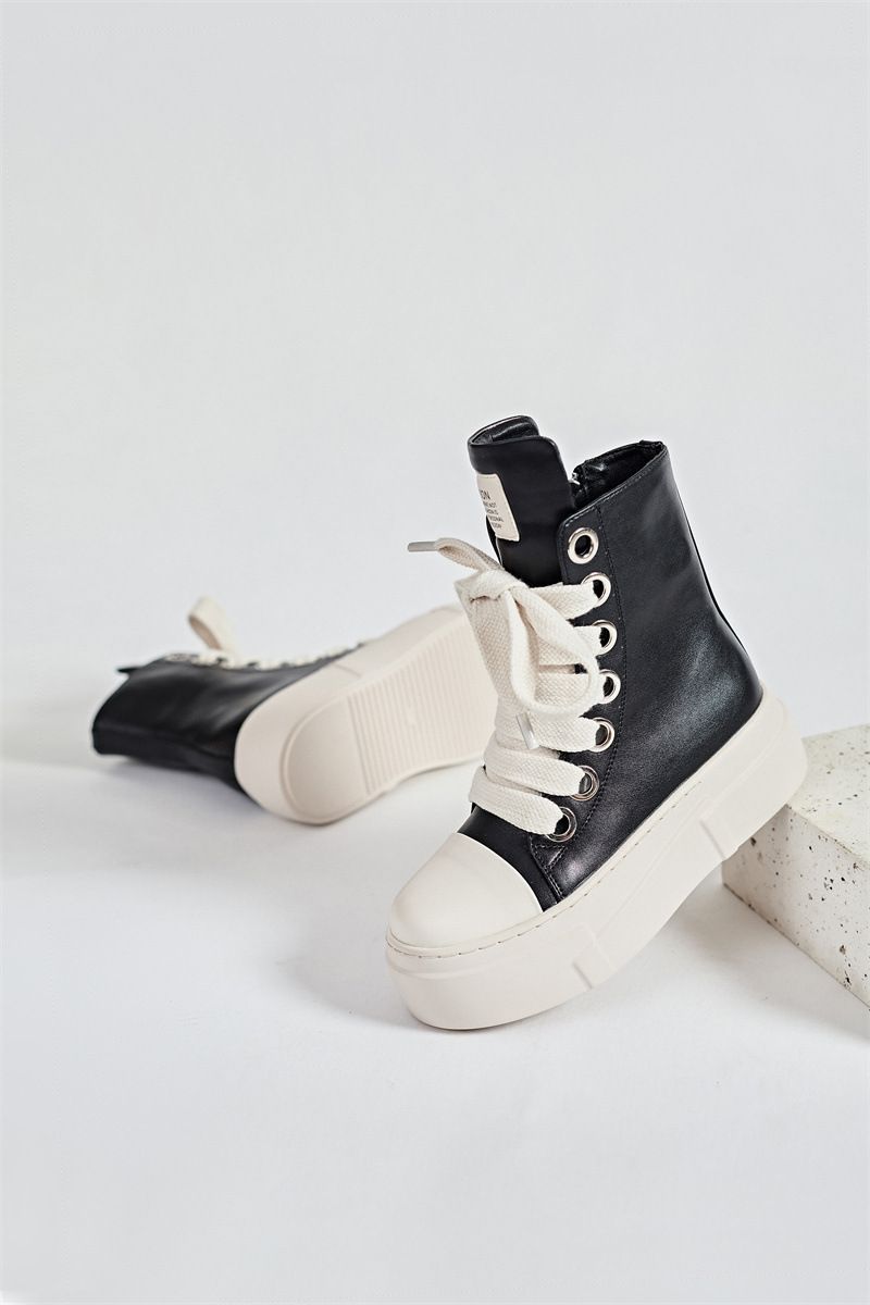 Herrskor Stor storlek Damskor Skor Par High Top Sneakers Supply All Match Tjock botten förhöjning Herrskor_voghion.com