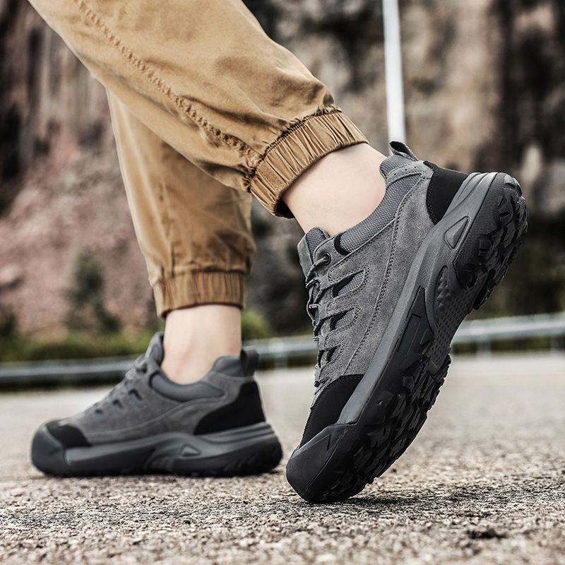 Novi topli zunanji pohodniški čevlji proti brizganju vode Srednji zgornji del Pohodniški čevlji_voghion.com