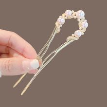 2024 Nuovo fermaglio per capelli con fiore di smalto colorato con strass, nero, con impugnatura a mezza cravatta, per la parte posteriore della testa, squisito_voghion.com
