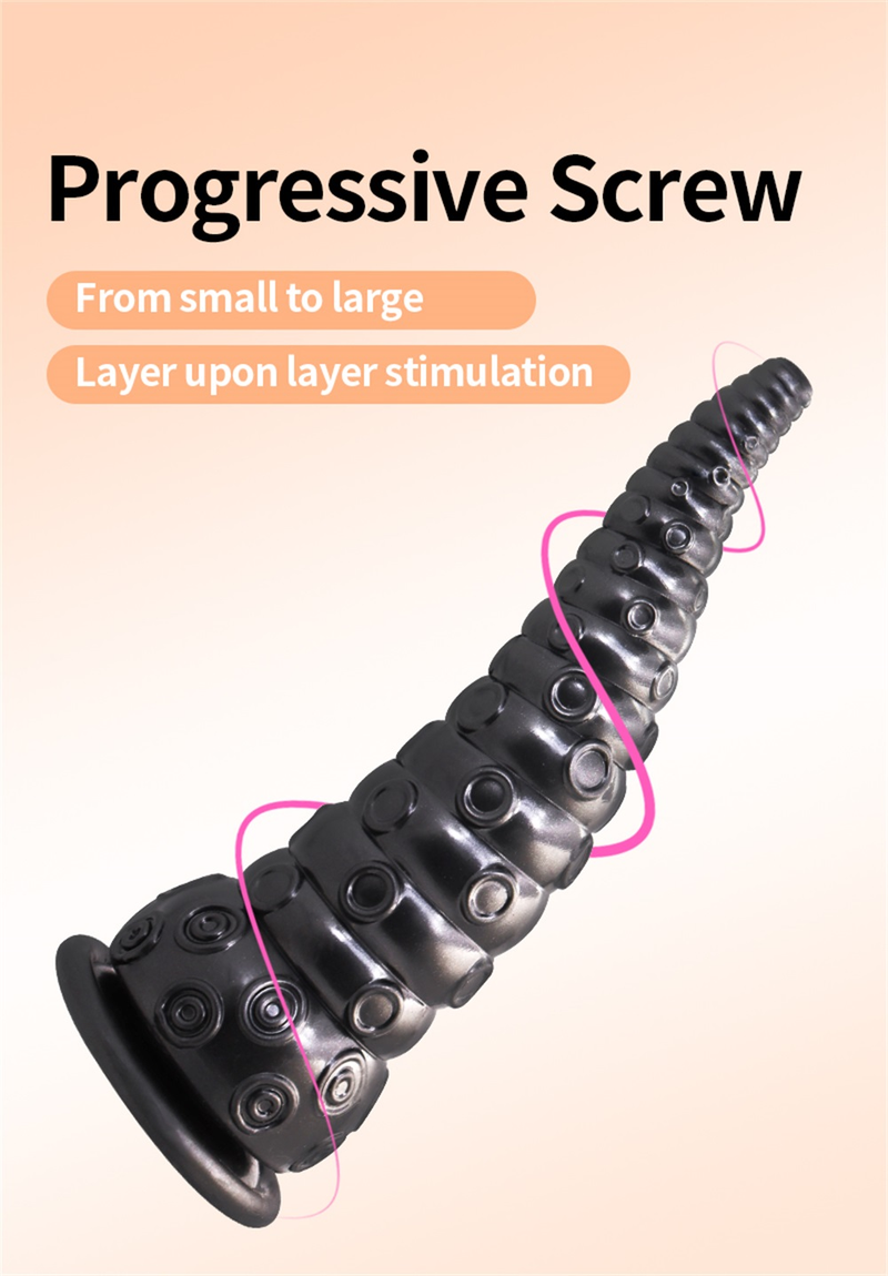 Ośmiornica Macka Dildo Anal Plug Butt Dilator z Dużą Przyssawką Zabawki Seksualne Dla Kobiet Mężczyzn Anus Expander Prostata Pochwa_voghion.com