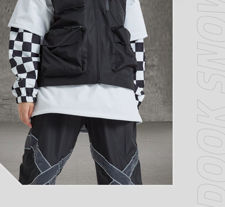 001 New Vest For Men Women, Water-Resistant, Warm, Multi-Pocket, Single And Double Board Ski Jacket, Sweatshirt Outerwear_voghion.com