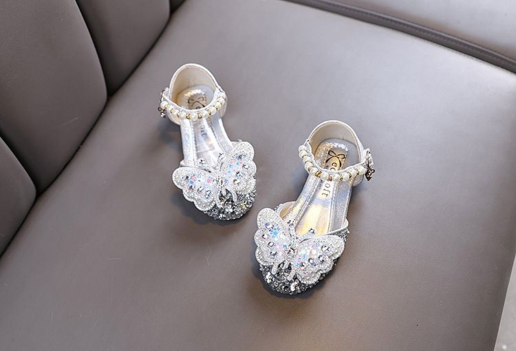 Nuove scarpe da ballo per bambine, principessa, con diamanti, singole, da donna_voghion.com
