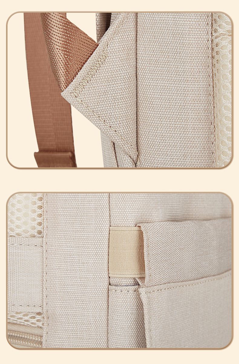 Stylish And Durable Unisex Backpack For Business Travel & Daily Commute, Spacious 16-Inch Laptop Compartment, Lightweight Oxford Fabric_voghion.com