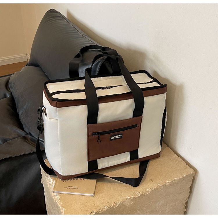 Modieuze lichtgewicht sport-fitnesstas Grote capaciteit Verplaatsbare draagbare opbergtas Schoenen Droog en nat Scheiding Yoga-trainingstas_voghion.com