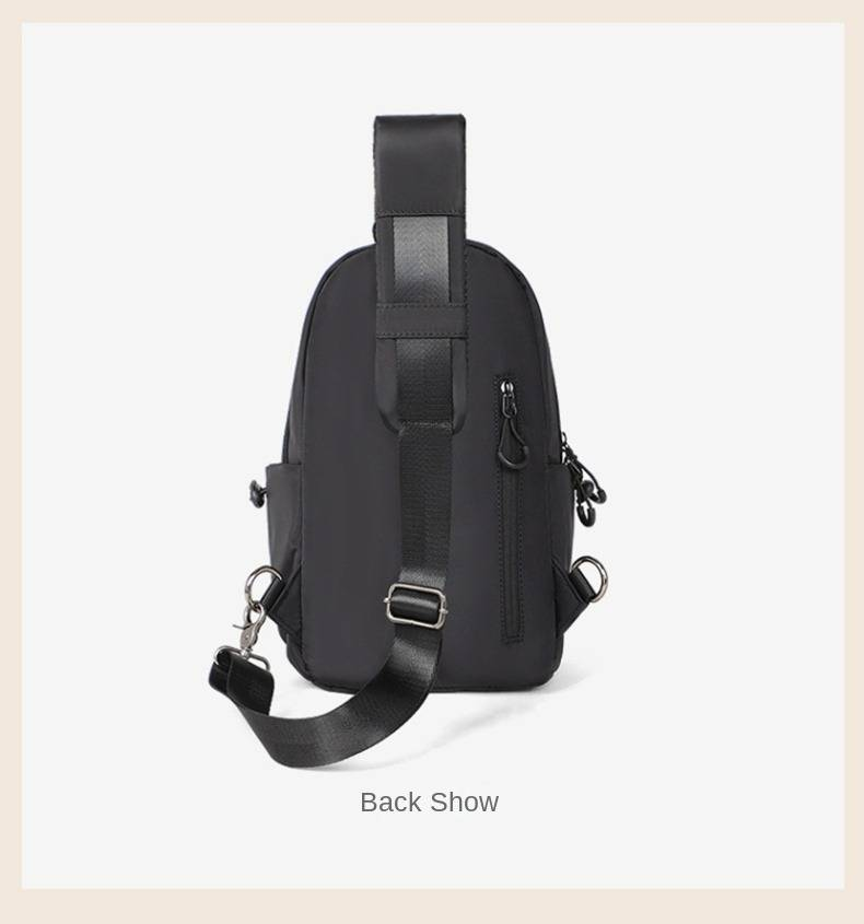 VINEY Nuovo marsupio multifunzionale da uomo, marsupio in tessuto, borsa sportiva, borsa da viaggio a tracolla da uomo, borsa a tracolla_voghion.com