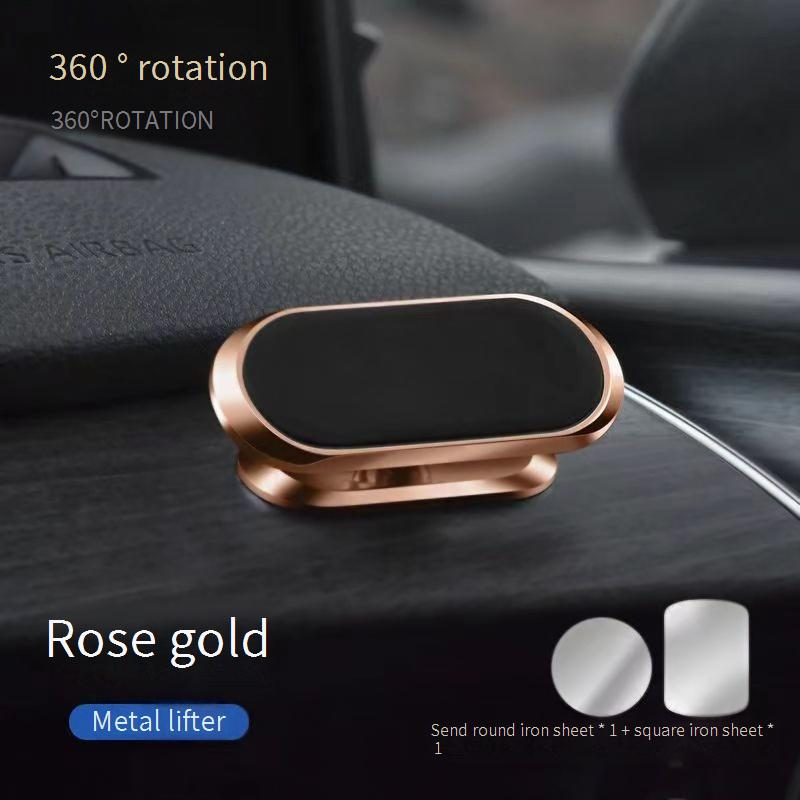 Universelle Autotelefonhalterung mit starkem Magnetfuß, 360°-Drehung und einstellbarem Winkel für alle Smartphones_voghion.com