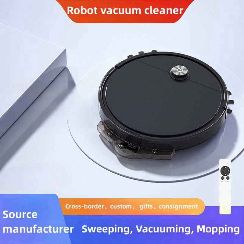 Bu Robot Süpürge Uzaktan Kumanda ile Çalıştırma ve Tek Tuşla Başlatma Özelliğine Sahiptir, Böylece Zemin Her Gün Temiz ve Düzenli Tutulabilir_voghion.com