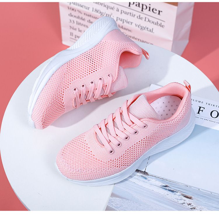 2024 Summer Thin Women's Comfortable, Breathable, Odor Hollow Single Mesh Anti slip Lightweight Daily Casual Shoes_voghion.com