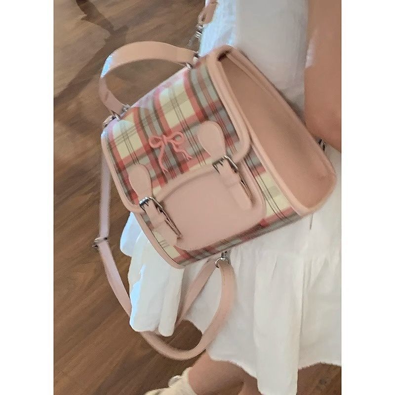Women's 2025 Fall/Winter New Stylish Versatile Casual Backpack Commuter Travel Mini Backpack_voghion.com