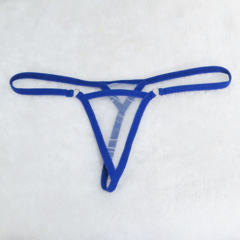 Intimates aluspesu Seksikad Pamas Pama püksid Läbipaistvad võrkkangast lumehelveste mustriga T-kujulised aluspüksid T-seljaga miniujumistrikoo Ujumisriided_voghion.com