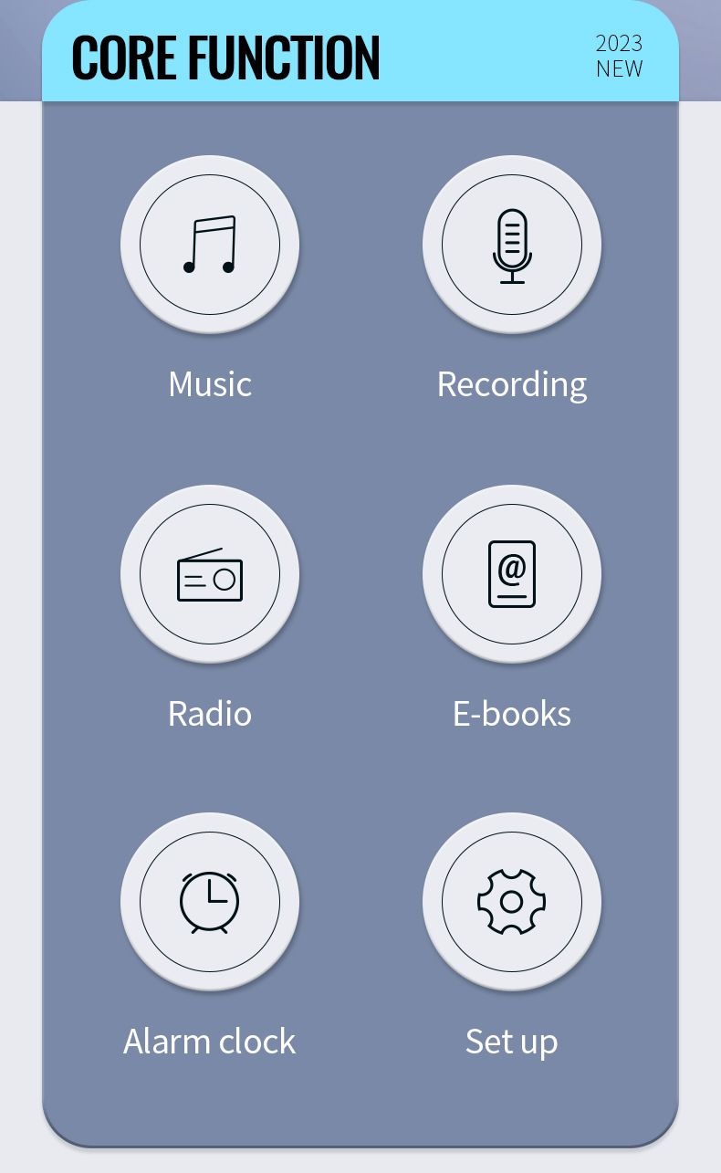 Digital Voice Recorder M29 Farbbildschirm MP3 HD Rauschunterdrückung AI Smart Voice Control Recorder E Book Recorder_voghion.com