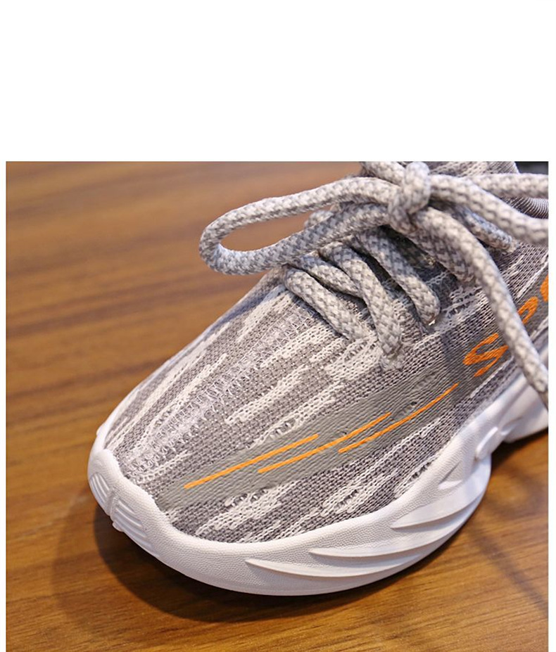 Madre y niños 2024 nuevos zapatos para niños Zapatos para niños Zapatos para niños Zapatos para correr deportivos para niños pequeños y medianos Suela blanda ligera_voghion.com