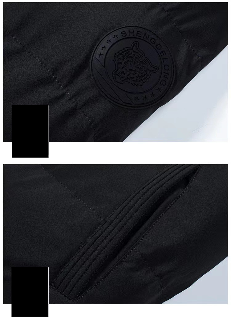 Men's plus-size padded jacket men's stand-up collar down padded jacket padded jacket for men_voghion.com