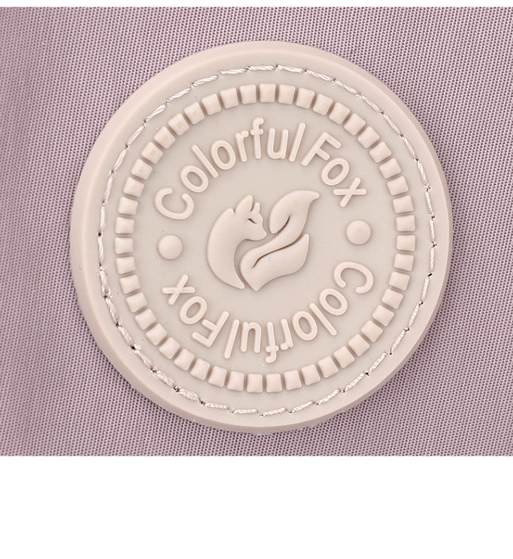 Zaino da donna Fox nuovo zaino estivo tendenza moda zaino con colori a contrasto borsa idrorepellente da donna di grande capacità_voghion.com