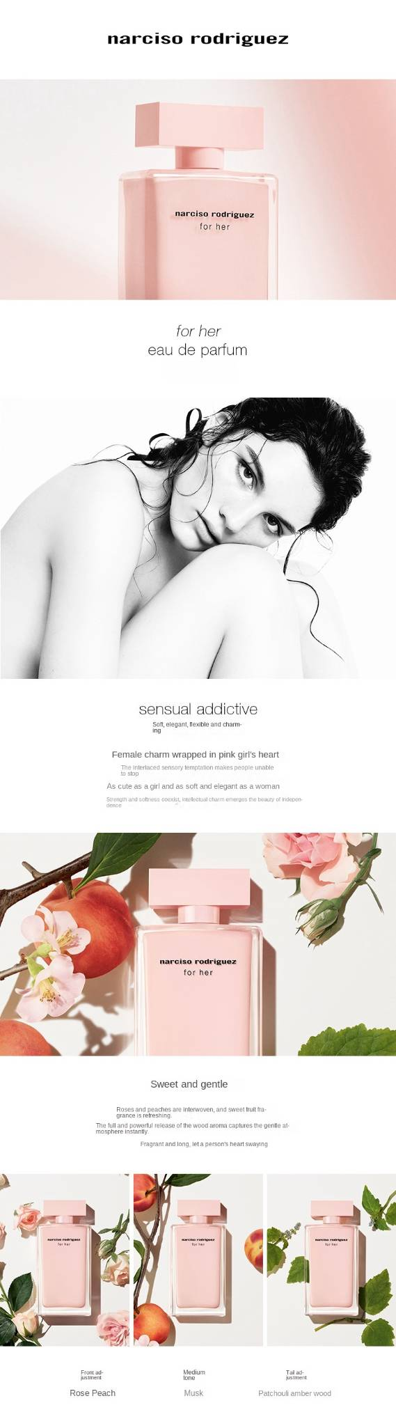 pentru ea FLEUR MUSC Parfum de damă seducător, floral, de lungă durată, petrecere, petrecere, vacanță, cadou de aniversare 100 ml_voghion.com
