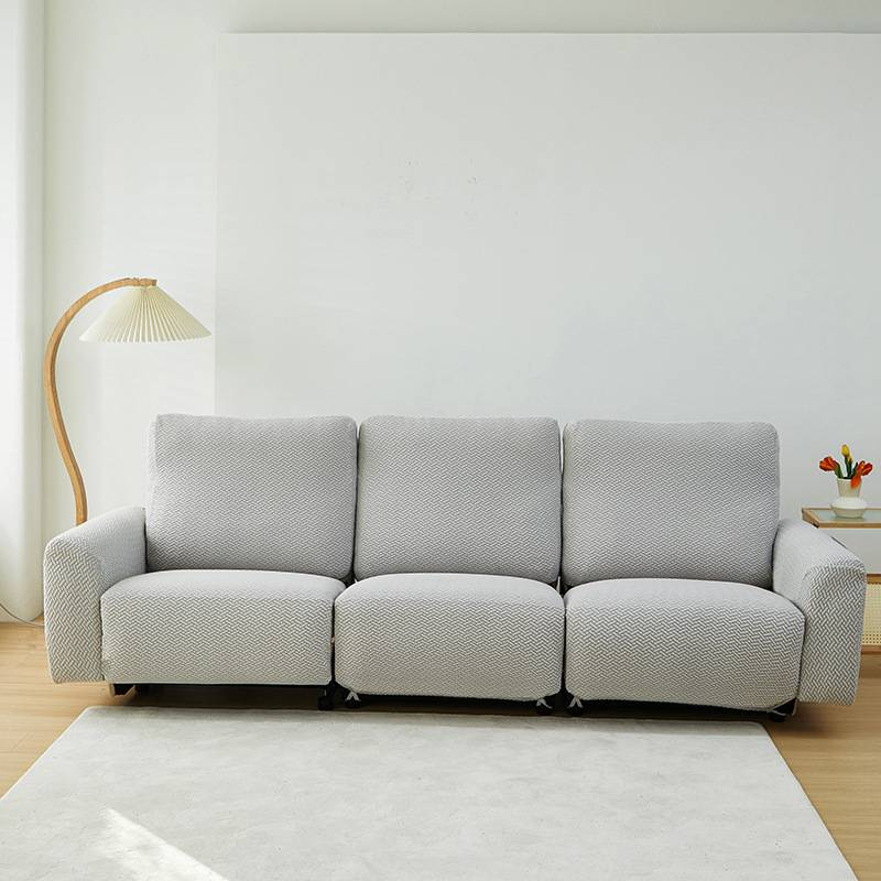 Nuovo semplice copridivano antigraffio per gatti, copridivano elastico a copertura totale, rivestimento protettivo antipolvere con motivo intrecciato_voghion.com