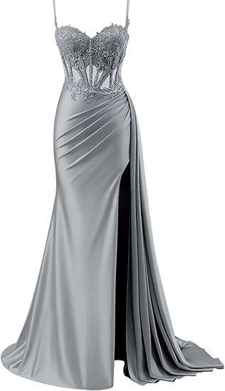 Damenbekleidung Neues grünes sexy Tube Top langes Abschlussball-Party-Abendkleid_voghion.com