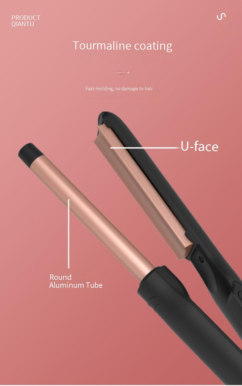 3-In-1 Electric Hair Curler & Straightener – Automatic Multi-Barrel Waver & Flat Iron (Lazy Styler For Beach Waves Curls & Sleek Hair)_voghion.com