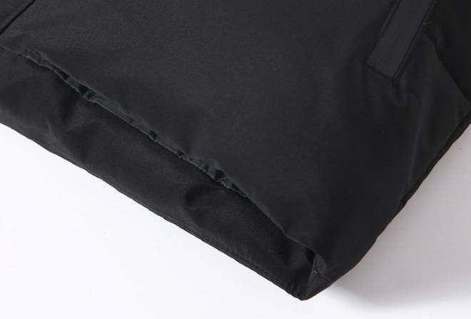 Chaqueta de invierno con estampado de mapa de China para hombre: parka corta con capucha y emblema de silicona, abrigo térmico para exteriores_voghion.com