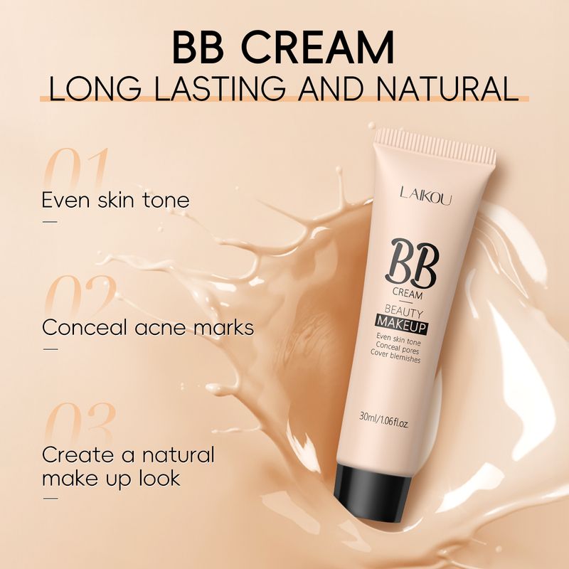 LAIKOU 9 Renk BB Krem 30ml (tüp) Doğal Makyaj Fda Kozmetik Makyaj_voghion.com