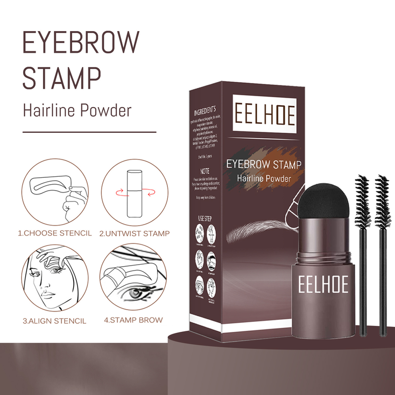 Eelhoe Printing Vertrieb von Puder zur Reparatur und Modifizierung von Formen, Augenbrauenabdrücke zum Füllen der Haarkontur_voghion.com