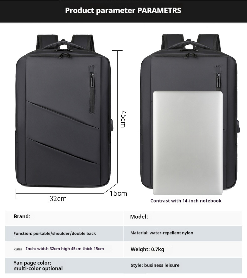 Fashionable new backpack, business backpack, computer backpack, travel large capacity backpack, computer backpack, backpack_voghion.com
