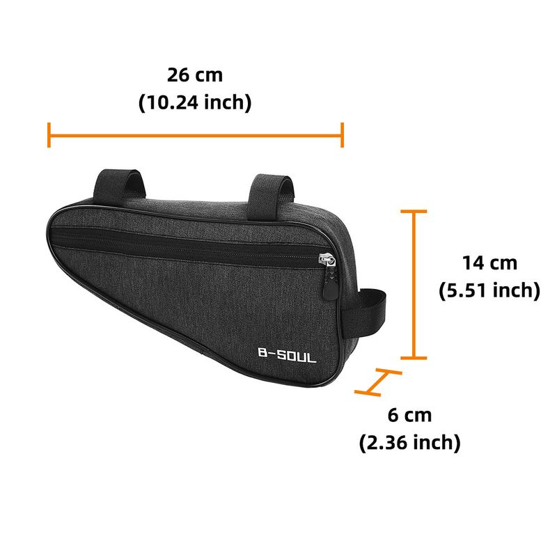 Bicycle Top Tube Triangle Front Frame Mountain Road Quick Release Saddle Bag Tool Cycling Gear New Model_voghion.com