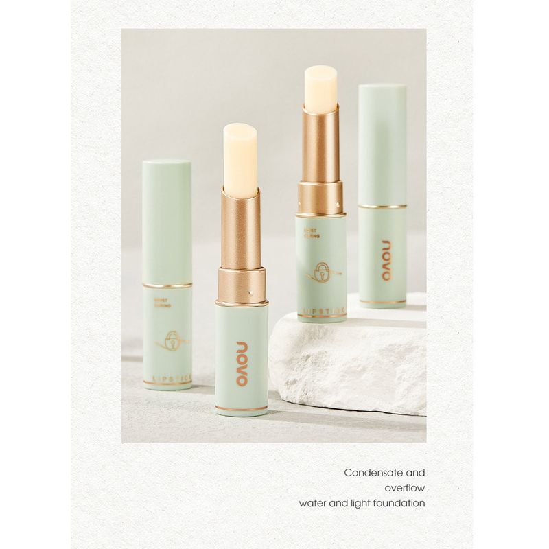 NOVO5849 Soft&Lustrous Priming Moisturizes, Prevents Dry Cracks, Removes Dead Skin and Fades Lip Lines lipstick_voghion.com
