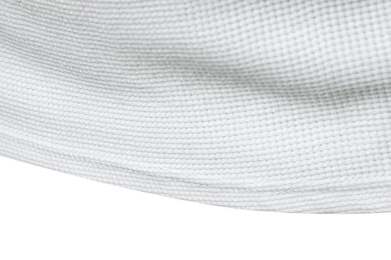 Summer New European Size Solid Color Small V-neck Pocket Panel Men's Short Sleeved T-shirt_voghion.com