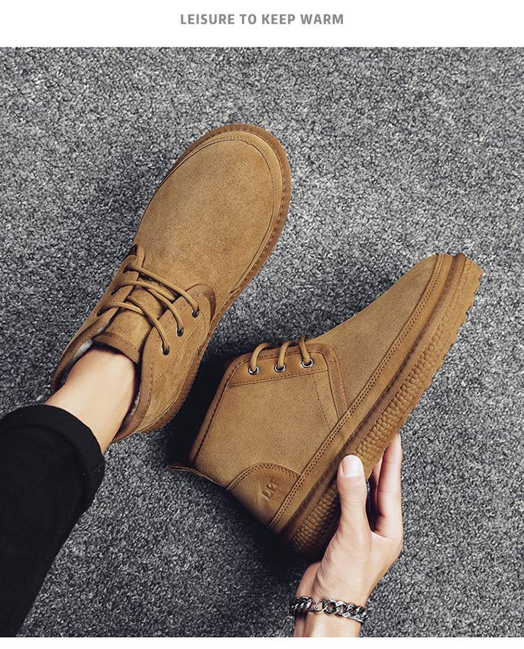 boots designer shoes Ankle Boots Cowboy Yellow Boots Blue Black Hiking Water Booties Men Winter Shoes Platform Heels Ankle Boot_voghion.com