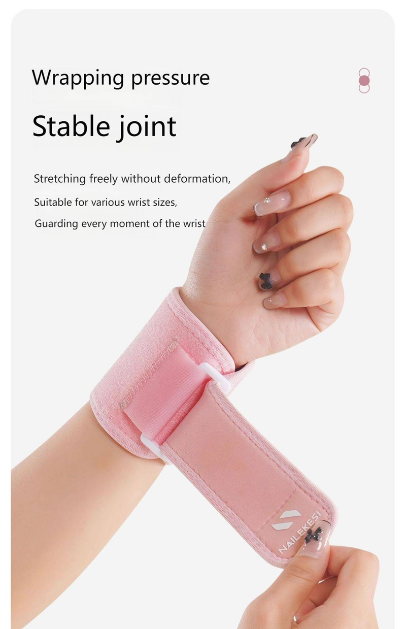 Sportowy stabilizator nadgarstka dla mężczyzn i kobiet – regulowany kompresyjny opaska na nadgarstek do ćwiczeń na siłowni, tenisa, koszykówki, badmintona, treningu i rekonwalescencji po urazach_voghion.com