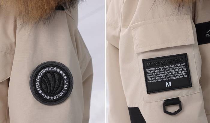 "Arctic-Proof Long Down Coat – White Goose Feather Filled, Windproof Thermal Jacket For Couples (Detachable Hood, Slim Fit, Zippered Pockets)"_voghion.com