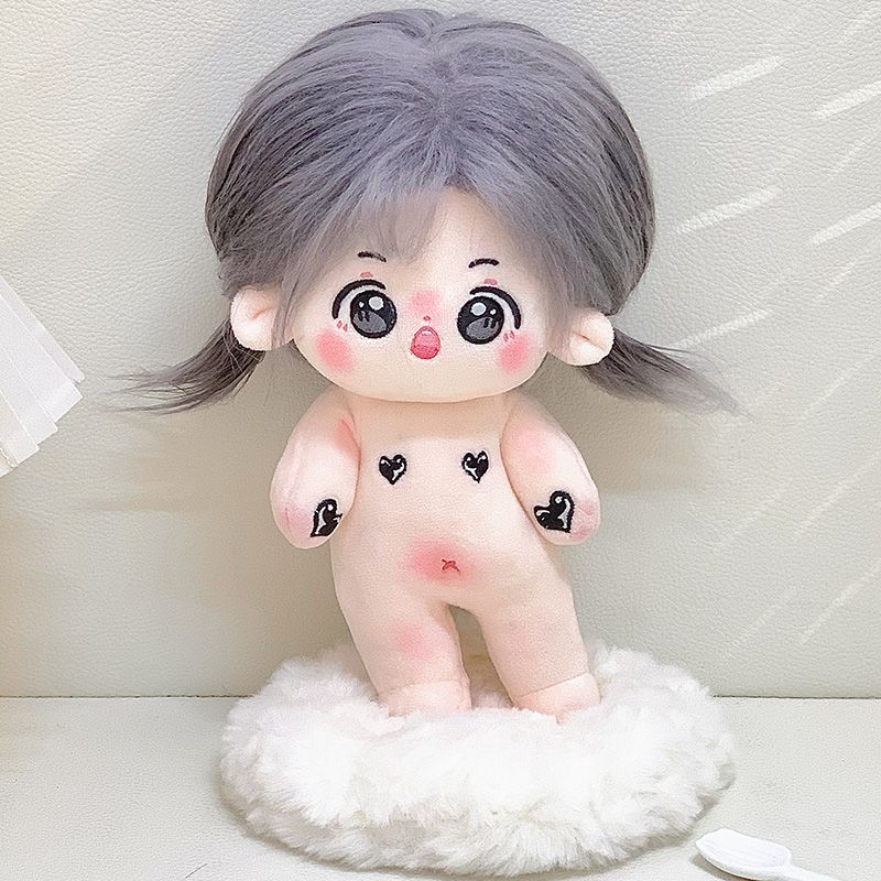 20cm Dolls, Various Styles Of Cotton Dolls, Explosive Haired Girl Dolls, Plush Toys That Girls Can Change Into Dolls,_voghion.com