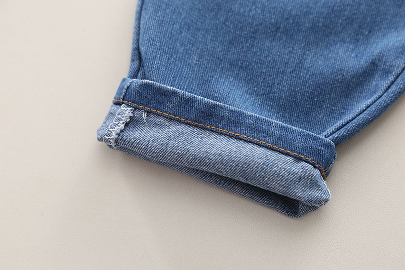 2024 Set due pezzi, elegante, set di pantaloni da cowboy a righe autunnali per bambini_voghion.com