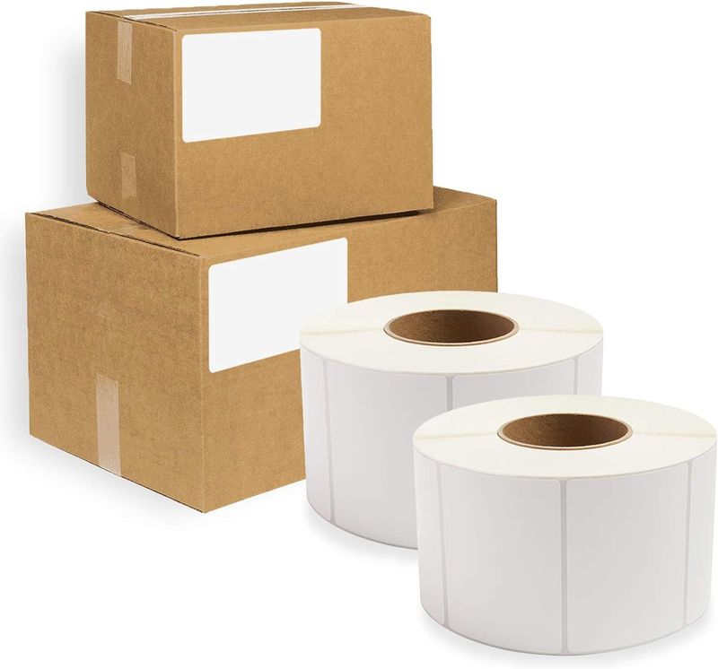 7064 Pack Direct Thermal Labels 4" x 3" Freezer Grade Polypropylene. Self-Adhesive Rolls. Mailing Postage. Printing Paper. Blank for Shipping; barcodi_voghion.com