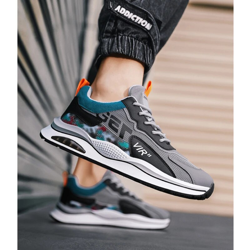 Air Cushion Damen Sneakers Leichte atmungsaktive Herrenschuhe Sicherheitsarbeitsstiefel mit Stahlkappe_voghion.com