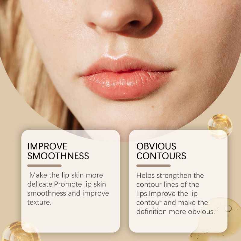 Leppepleie-essensmelk, fuktighetsgivende og fuktighetsgivende, skånsom og smidig leppepleie-essens_voghion.com