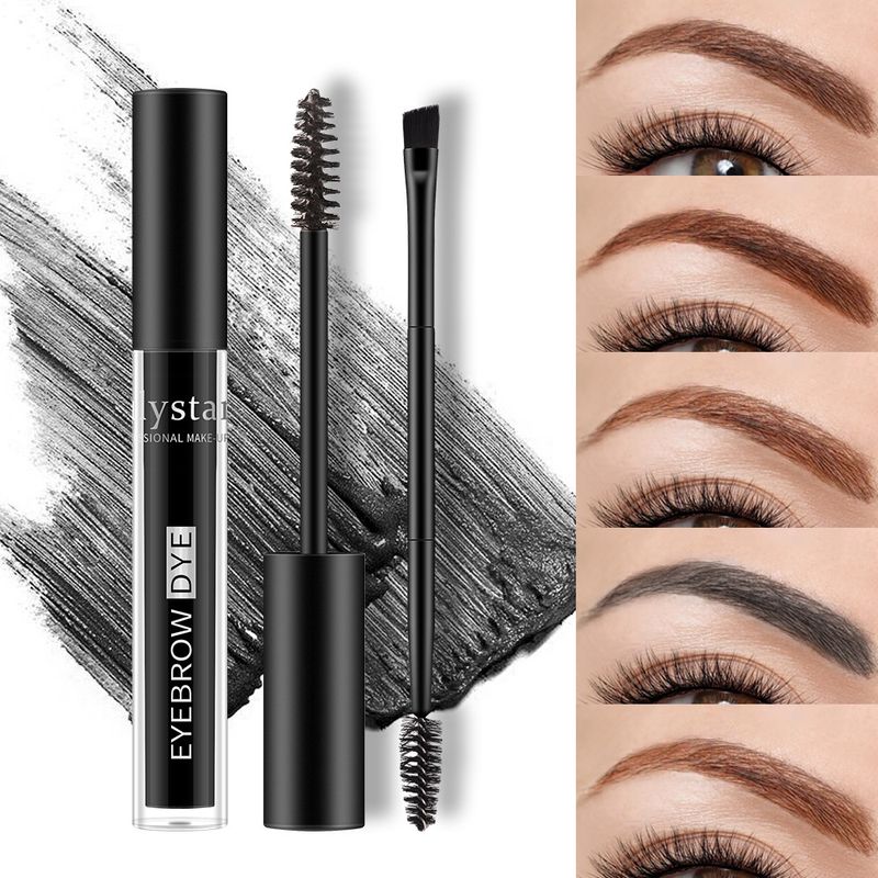 Make-up-Farbstoff-Doppelkopfpinsel, wilde, natürliche, langanhaltende, wasserfeste und schweißbeständige flüssige Augenbrauencreme_voghion.com