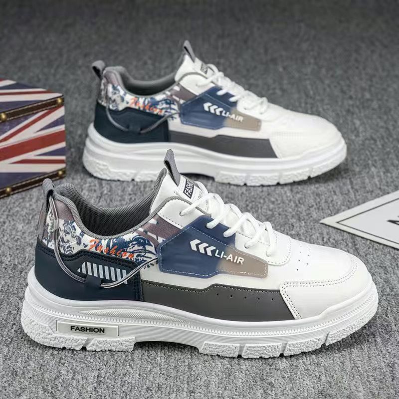 2025 Vår Nya Lågskurna Sport- och Fritidsskor För Ungdomar Herrskor Koreansk Utgåva Mode Trend Student Singelskor_voghion.com