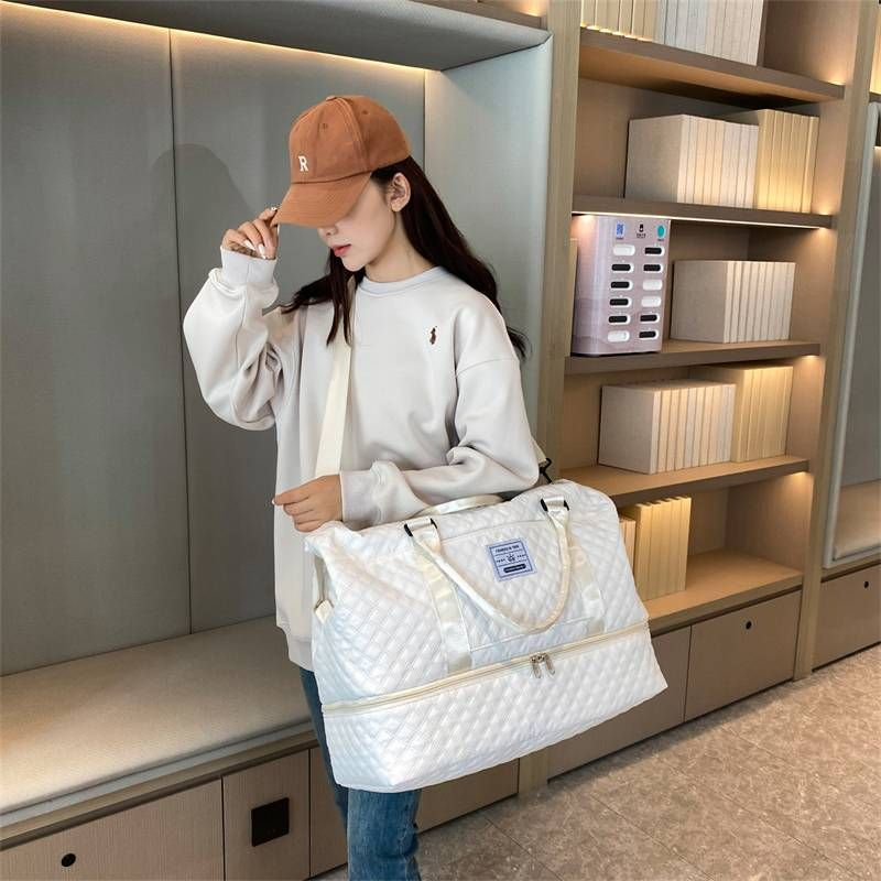 Reisetasche Damen, große Kapazität, Geschäftsreisen, Schuhbox, Gepäckaufbewahrung, tragbare Fiess-Tasche für_voghion.com