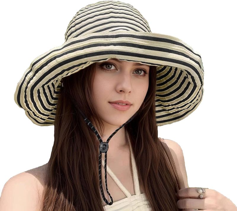 Sun Hat For Men Women UPF 50+ Fishing Hats Waterproof Wide Brim Boonie Bucket Hat For Safari Beach Hiking Garden_voghion.com