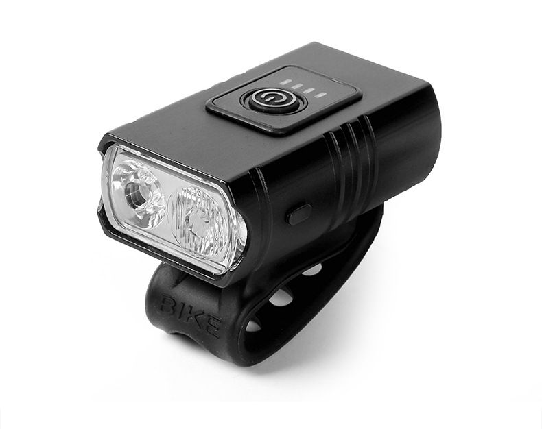 Bicycle Headlight T6 With Power Display Headlight Near And Far Beam Mountain Bike Rechargeable Headlight_voghion.com